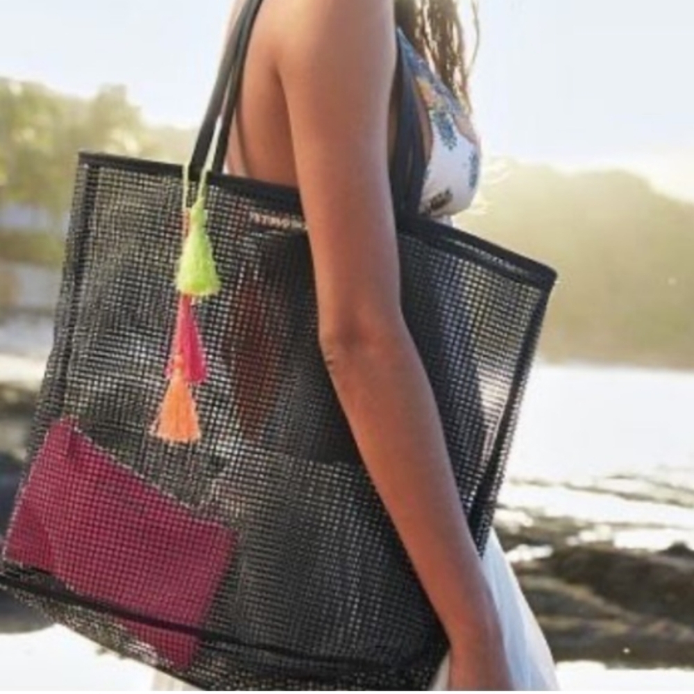 Victoria Secret Mesh Bag w Small Handbag NIP